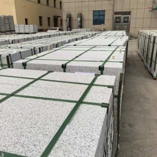 惠州 白麻花岗岩5.0公分荔枝面地铺石