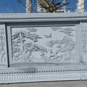 惠州 芝麻白大型照壁，屏风，影壁
