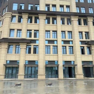 惠州 黄金麻花岗岩荔枝面小区外墙干挂