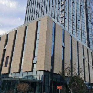 惠州 黄金麻花岗岩外墙干挂