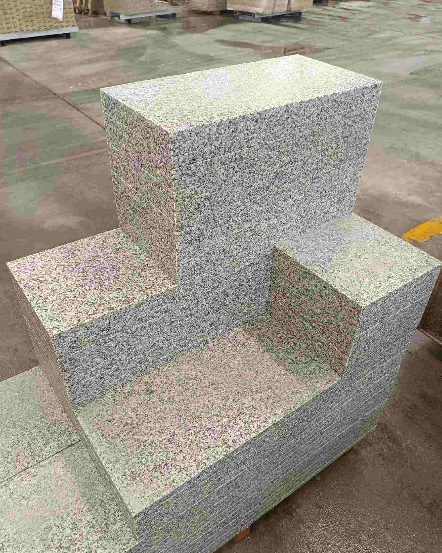 惠州 白麻花岗岩荔枝面地铺石