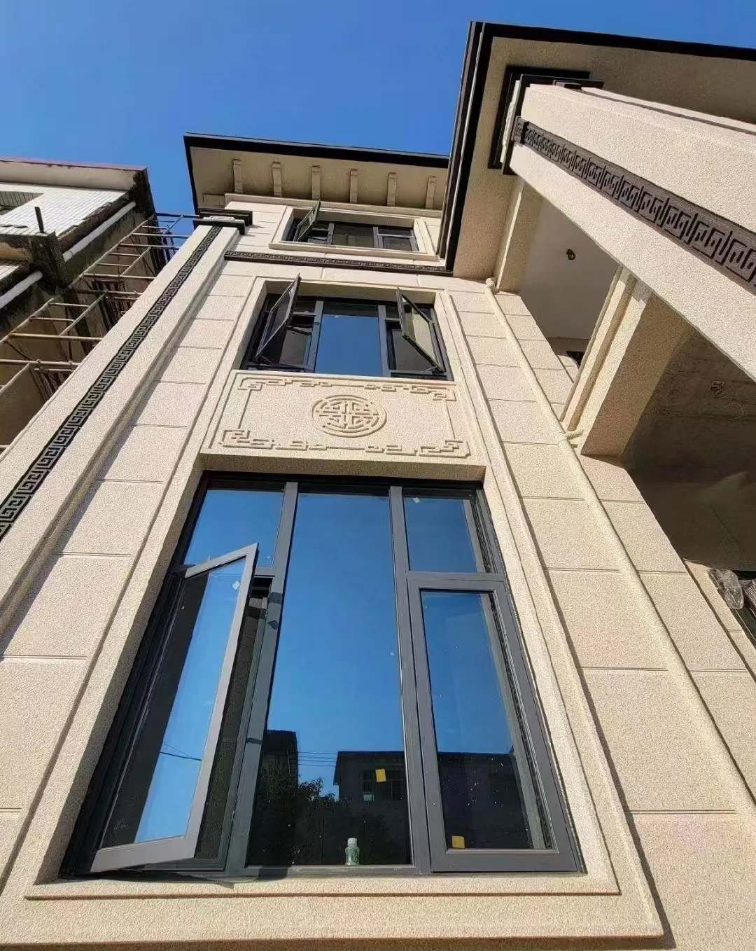 惠州 黄金麻荔枝面别墅外墙干挂效果展示