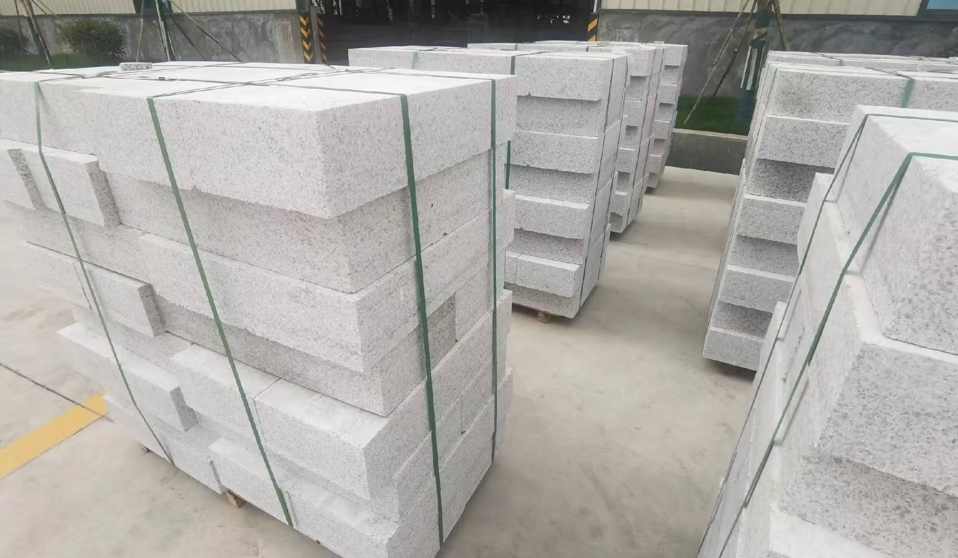 惠州 白麻花岗岩路沿石，立缘石，平缘石，路牙石，道牙石，马路牙子等