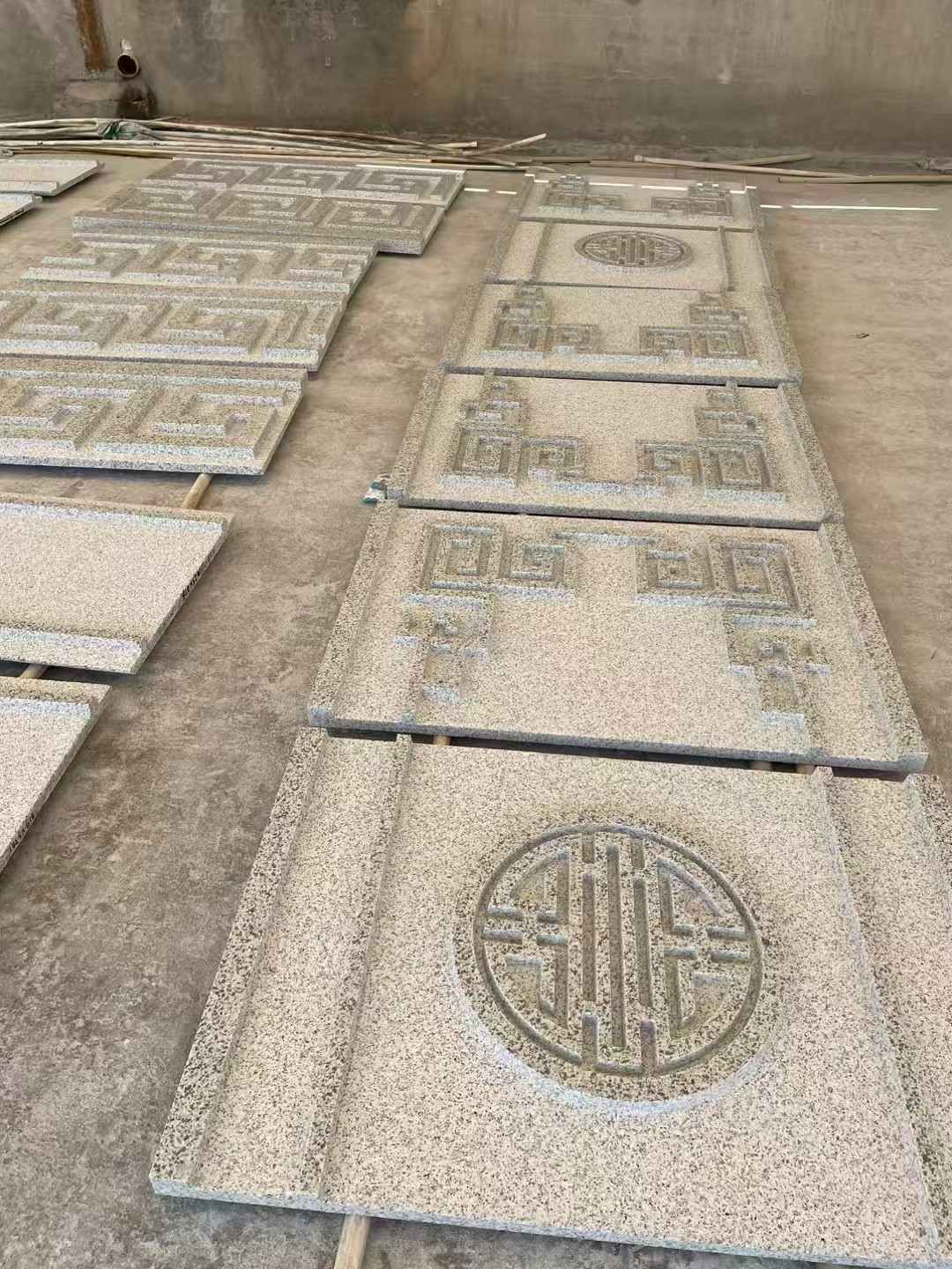 惠州 白麻花岗岩外墙立面雕刻板