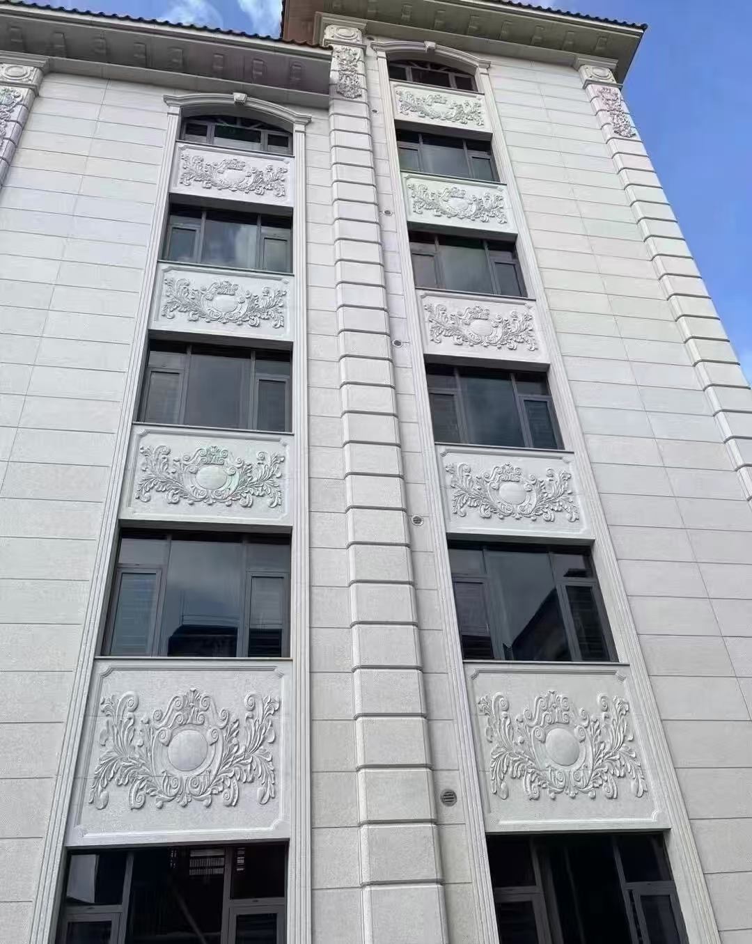 惠州 白麻荔枝面花岗岩别墅外墙干挂