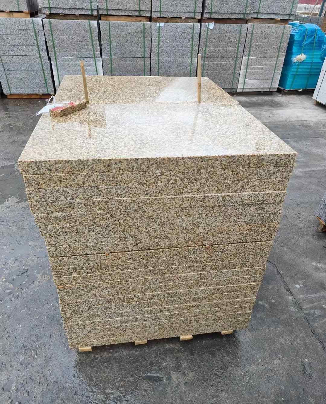 惠州 湖北黄金麻花岗岩石材荔枝面外墙石材