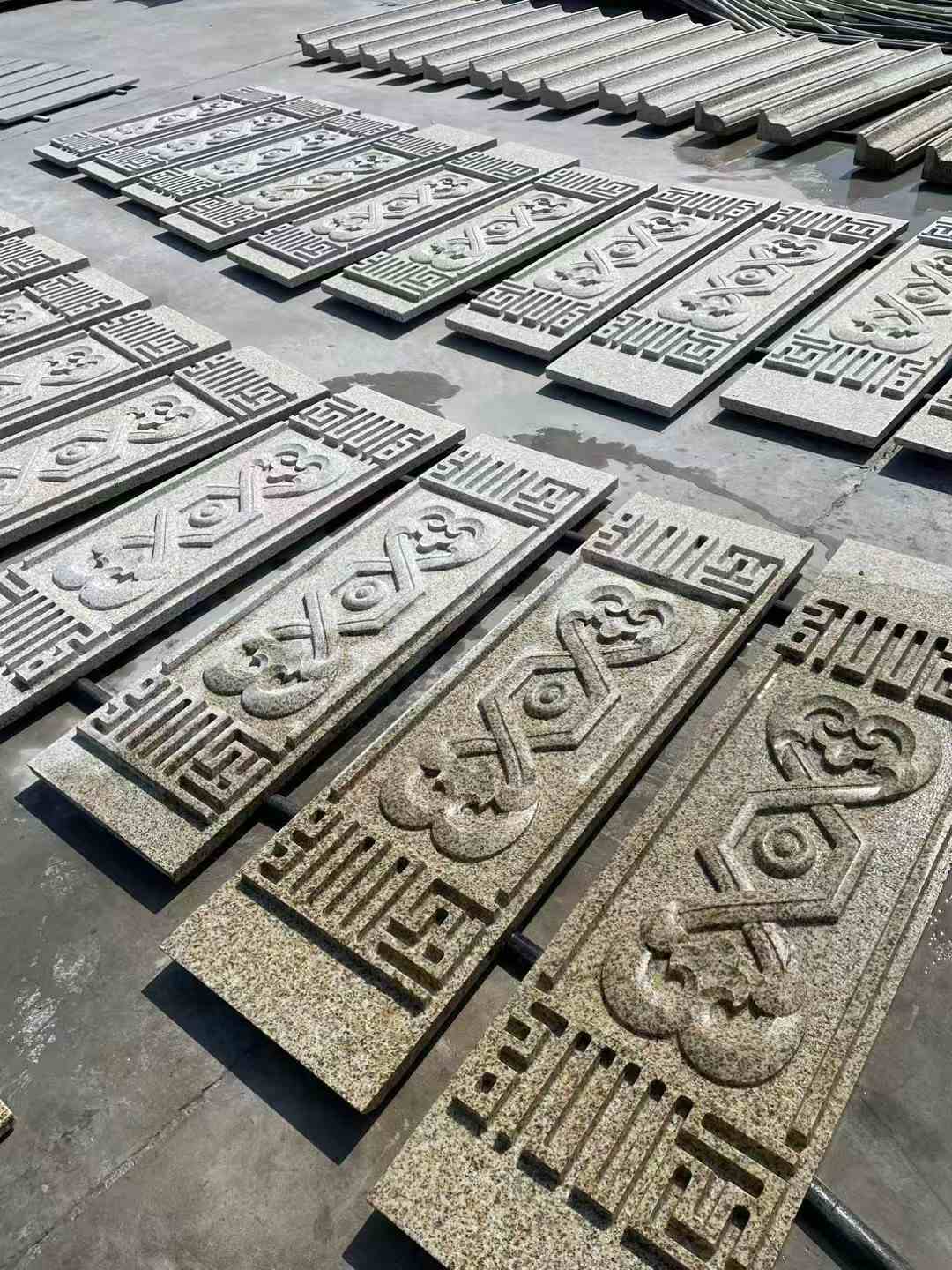 惠州 黄金麻花岗岩外墙雕刻板