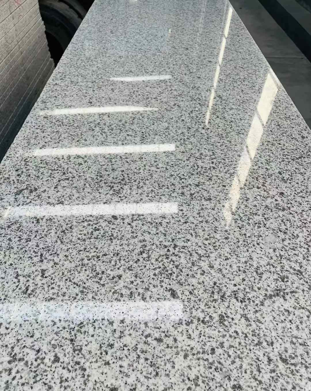 惠州 白麻花岗岩光面毛板